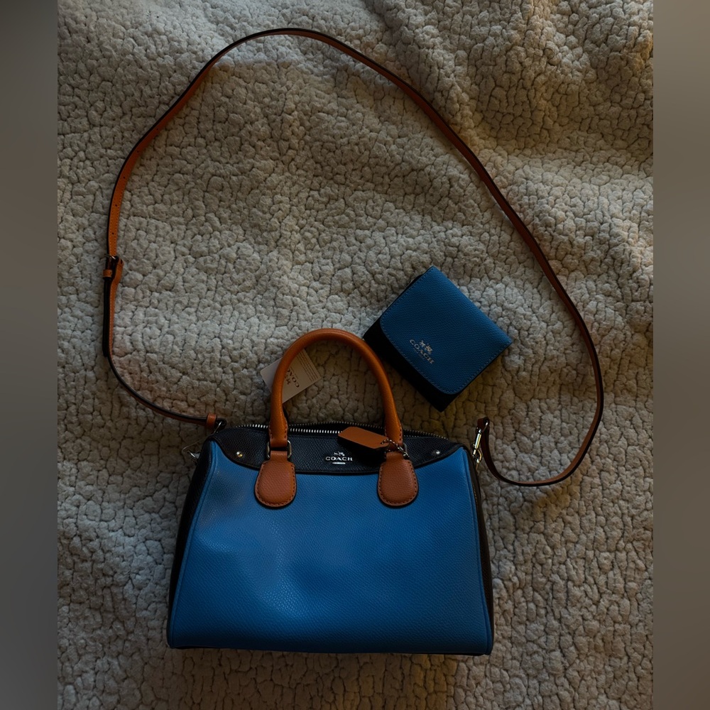 Coach Purse with Matching Wallet Bundle